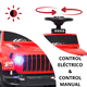 thumbnail image 2 of Montable Electrico para Niños Híbrido con Bastón y Pedal Acelerador Barras de Seguridad Luces Batería 6v - Rojo, 2 of 8