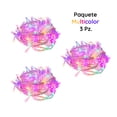 thumbnail image 4 of Serie Navideña Luz Led Multicolor 400 Focos 8 Funciones 18.5 mts Transparente Importadora La Merced Paquete 3 pz Alta Resistencia, 4 of 4