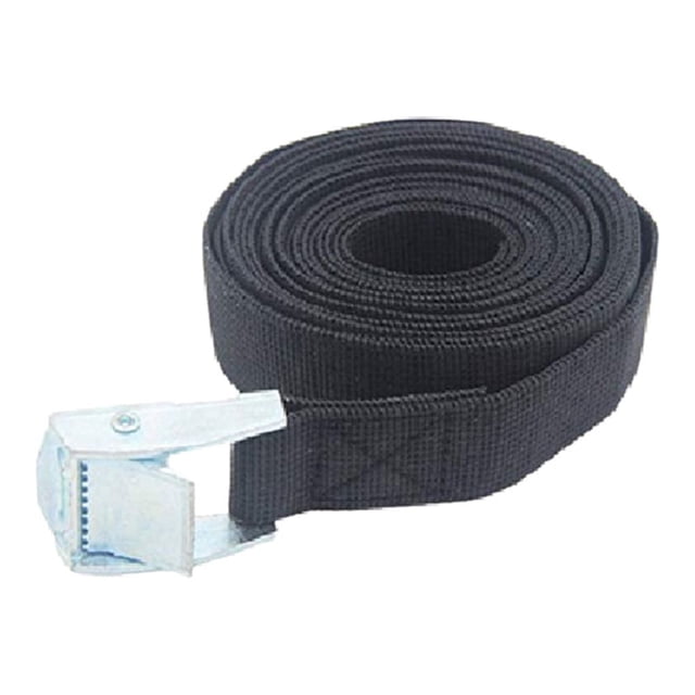 Bearachild Correa de equipaje Hebilla de bloqueo Maleta ajustable Mochila Corbata Cincha Cinturón de equipaje Paquete de viaje Tensor de Almacenamiento y organización del hogar 2.5 cm x 4 m