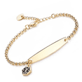 thumbnail image 3 of Bracelet d'Alerte Médicale Personnalisé, Bracelet en Acier Inoxydable Ice SOS avec Chaîne Réglable, Bijoux pour Femmes, 3 of 5