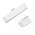 thumbnail image 2 of Acrylic Pipe Clear Rigid Round Tube 31mm ID 35mm OD 6" for Lamps and Lanterns, Water Cooling System, 2 of 6