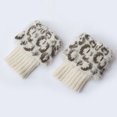 thumbnail image 4 of Babysbule Socks for Women Ladies Adult Leg Sets Pile Of And Winter Keep Warm Wool Sock Knitting Foot Cover, 4 of 9