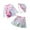 Sirène CM25-11BT, variante sur Ensemble Maillot anti-UV Sirène pour Bébé/petite Fille, Manches Longues, FPS 50+, CM25-8BT Taille 4T