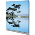 thumbnail image 2 of Beautiful Tree Reflecting in Lake - Oversized Landscape Canvas Art, 2 of 3