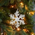 thumbnail image 6 of FAMTKT Christmas Ornaments Christmas Hanging Decorations Christmas Glitter Pendant Decoration Diy Christmas Tree Decoration Small Pendant Christmas Window Decoration Ornaments on Clearance, 6 of 6