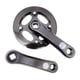 thumbnail image 1 of Cubierta protectora de repuesto para bielas de bicicleta de aleación de aluminio y doble cadena. 25 dientes 102 mm, 1 of 9