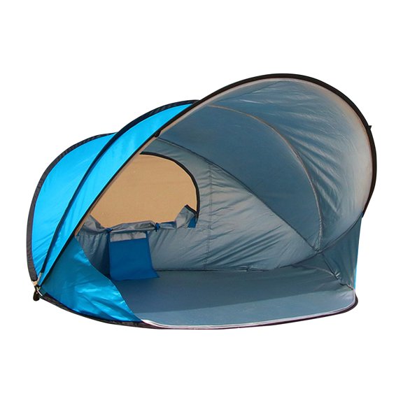 Beach Tent Automatic Pop up Sun Shelter Foldable Polyester Material UV Protection Camping Fishing Outdoor