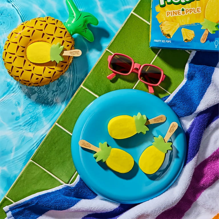 Frollies Pineapple Fruity Ice Cream Bar Pops Count, Cardboard