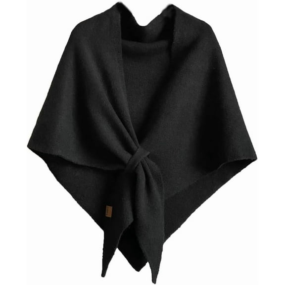 Wraps Women Knitted Shawls and Wraps Cardigan Cape Wool Shoulder Top Sweater Scarf 2025