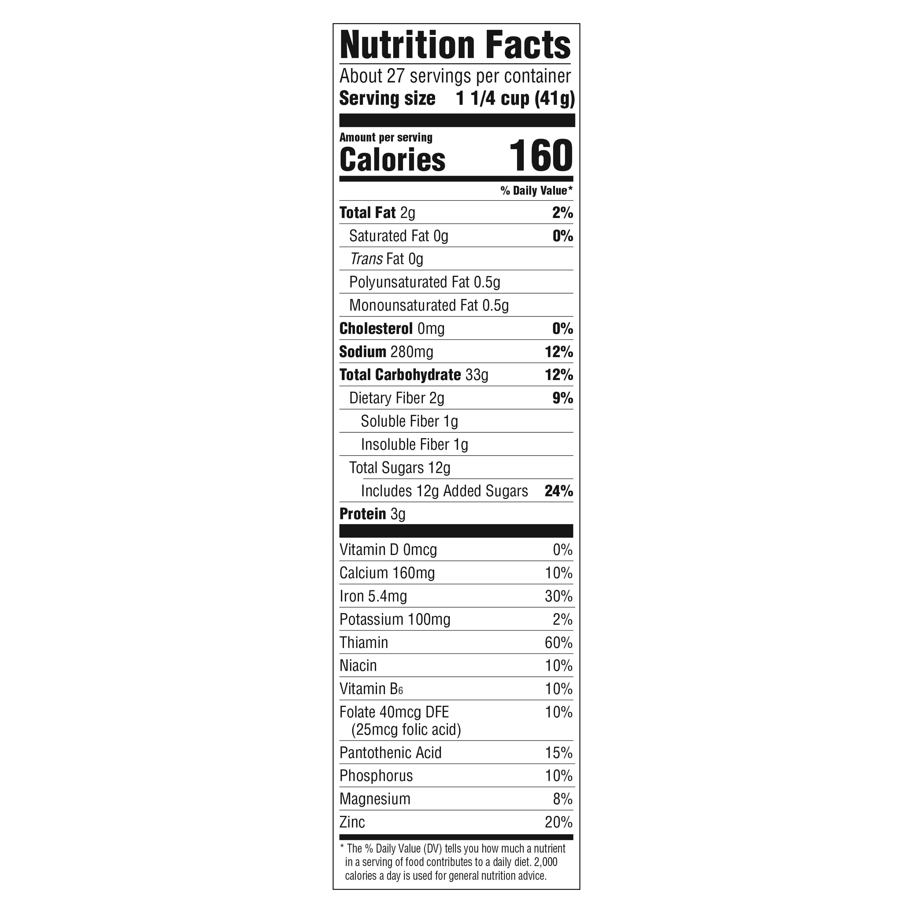 Malt-O-Meal Honey Nut Scooters Breakfast Cereal, Oat Cereal with Honey Flavor, 39 OZ Resealable Cereal Bag