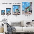 thumbnail image 3 of Aldeburgh Harbour Acrylic Painting Sailboat Living Room Large Wall Art Poster Print Thick Paper 18X24 Inch, 3 of 5