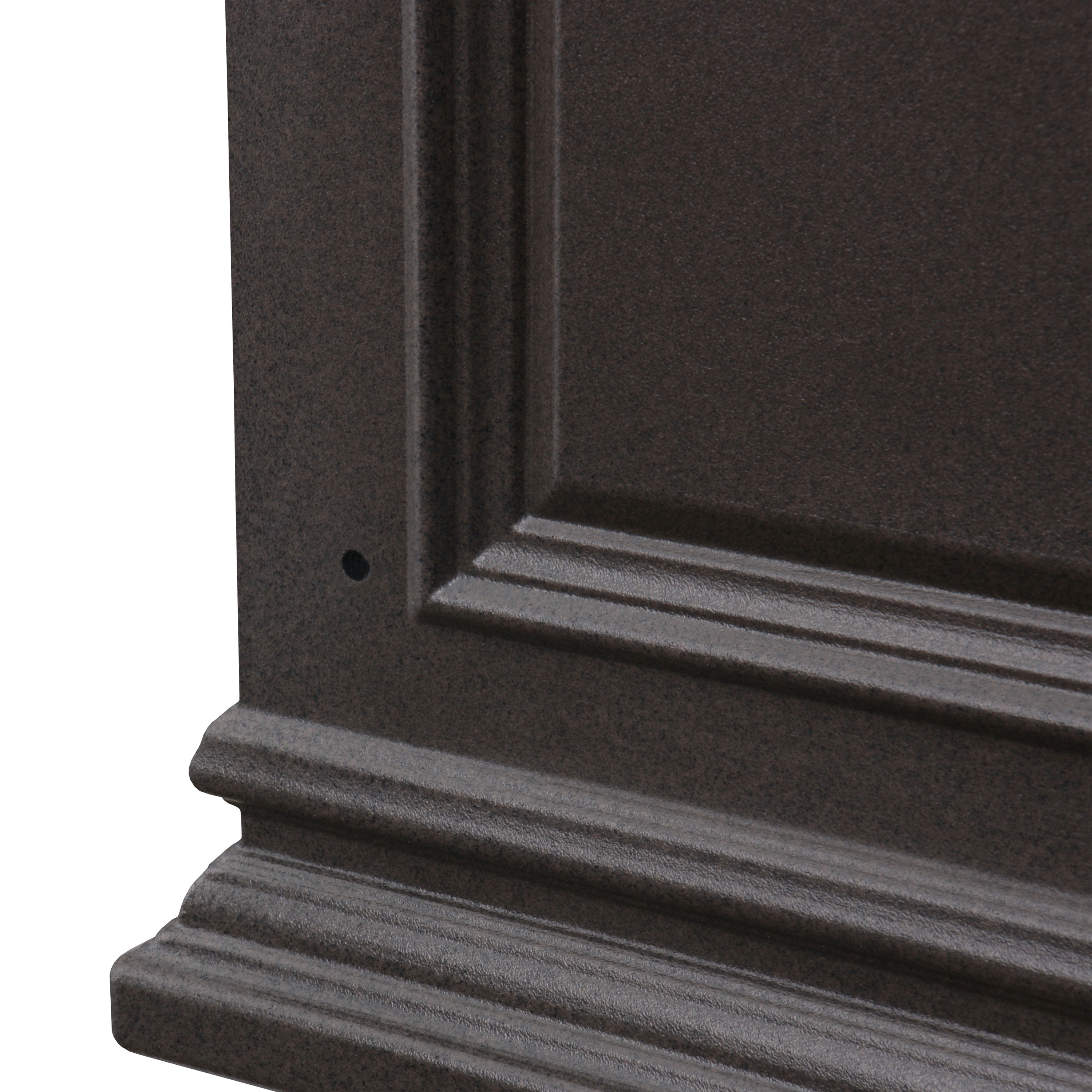 Algreen Covington 27" Self-Watering Planter, Trough, Brownstone Resin