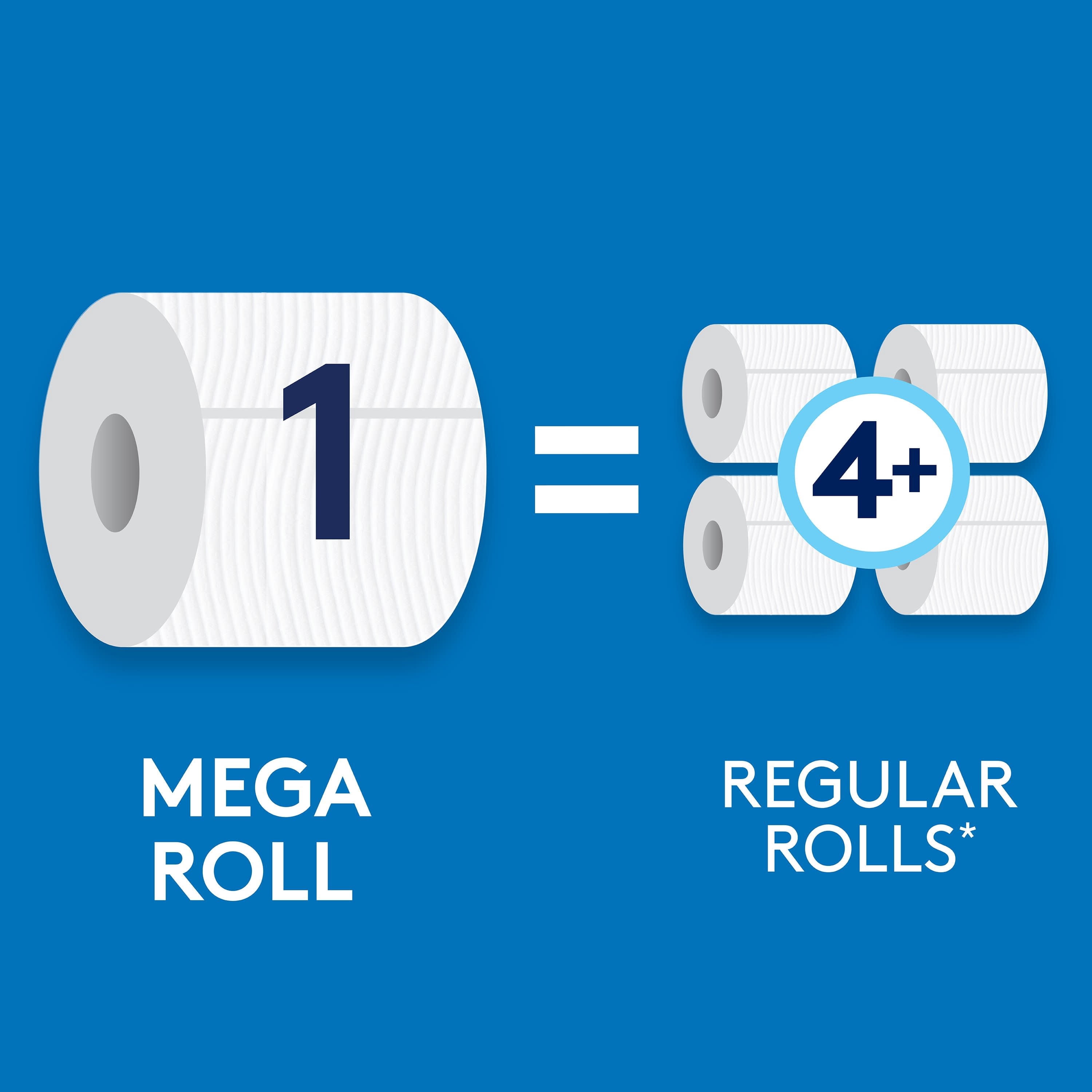 Cottonelle Ultra CleanCare Toilet Paper, 12 Mega Rolls, 340 Sheets per Roll (4,080 Total)