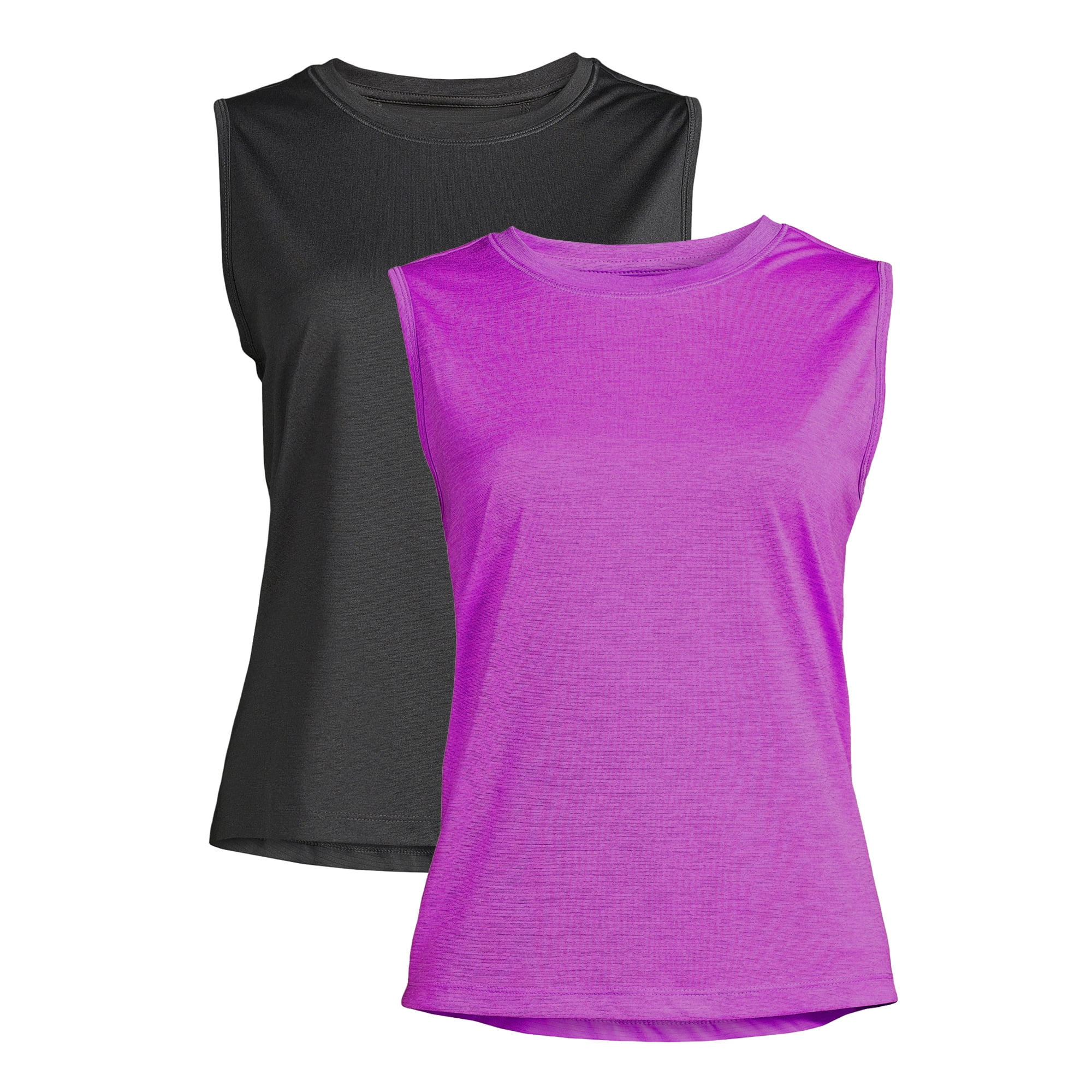 Avia Women's Performance Tank Top, 2-Pack