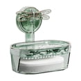 thumbnail image 5 of Birdeem Sucker Soap Dish Household Wall Mounted Non Perforated Drainage Soap Box Sponge Bathroom Shelf Soap Rack, 5 of 5
