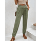 thumbnail image 5 of Pantalones Deportivos de Yoga para Mujer, Holgados, Tipo Harén, para Hacer Ejercicio, Informales, Cómodos, con Bolsillos Verde XXL, 5 of 7