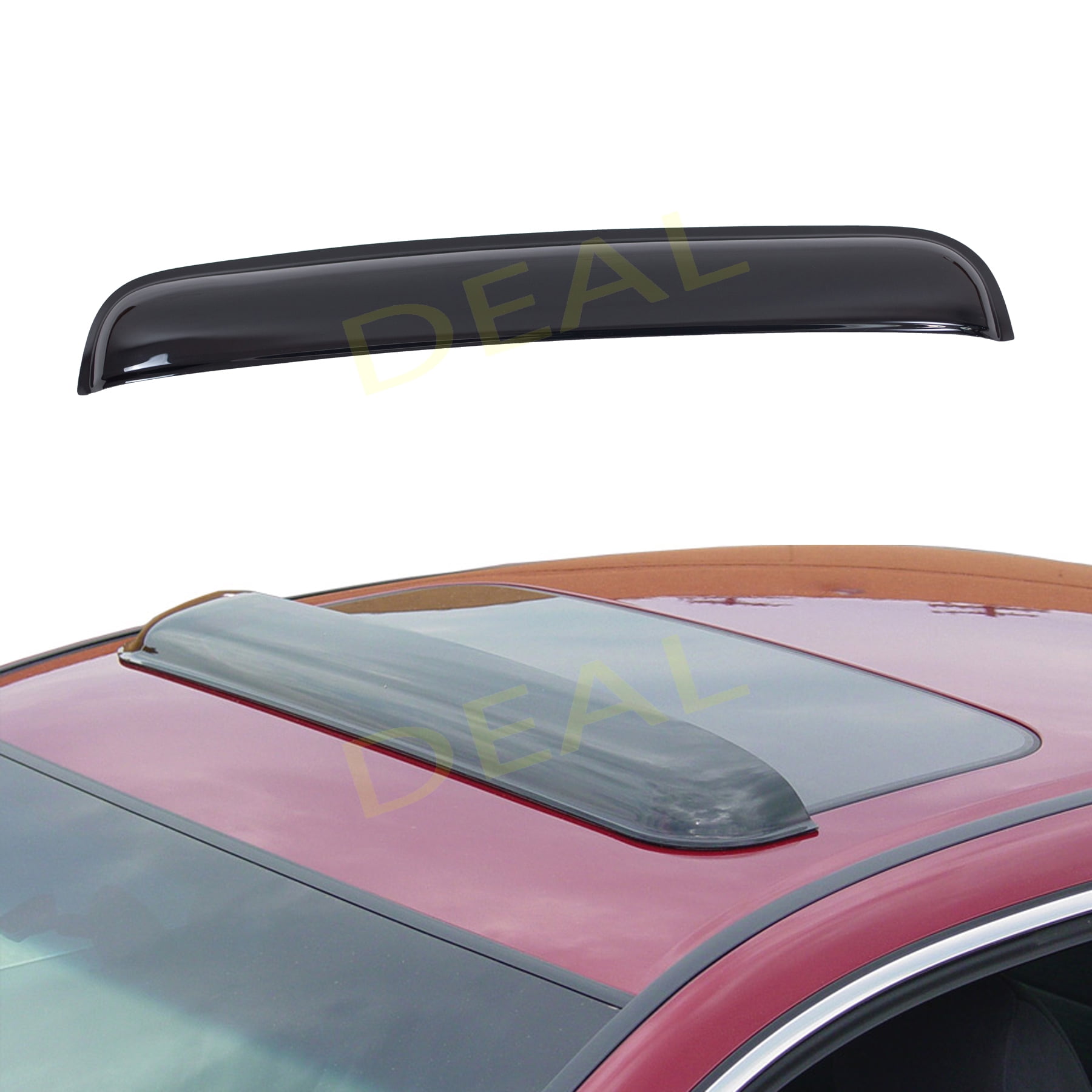35" Tint Sun/Moon Roof Window Sunroof Moonroof Visor Guard Deflector For Acura Automotive money