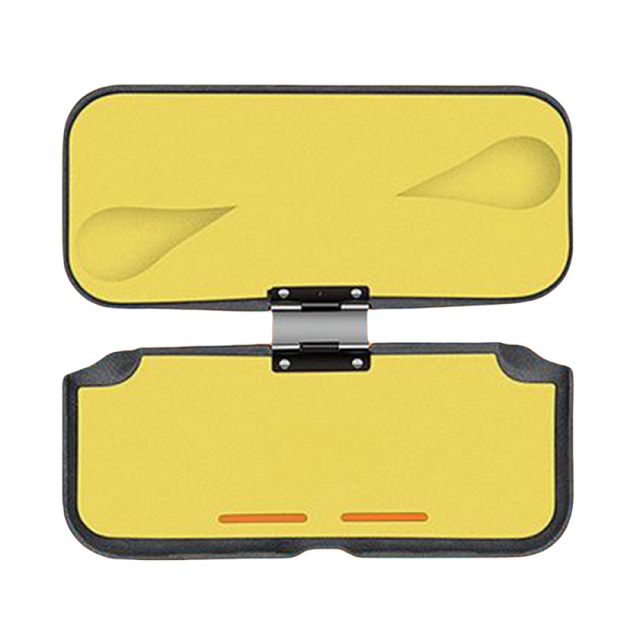 Protective Hard Case compatible with Nintendo Switch Lite with Rotatable Stand, Magnetic Closure & Shockproof Design
