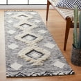 thumbnail image 2 of SAFAVIEH Kenya Stojan Southwestern Runner Rug, Black/Ivory, 2'3" x 8', 2 of 8