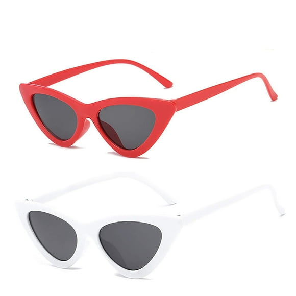 Gafas de Sol Retro Vintage Ojo de Gato Estrechas YOSHYA para Mujer