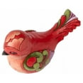 thumbnail image 3 of Enesco Jim Shore Heartwood Creek in Fine Feather - Red Floral Bird Figurine, 3 of 5