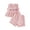 Pink, variant on yocbz Toddler Independence Day Outfit Set Toddler Girls 4th of July Set, Red White Blue USA Flag Outfit, Soft Cotton Short Sleeve Top & Shorts for Family Gathering & Park Trip Pink,3-4 Years