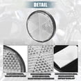 thumbnail image 3 of Unique Bargains 8 Pcs Réflecteur Adhésif Rond pour Rayons de Sécurité pour Moto Vélo Blanc, 3 of 6