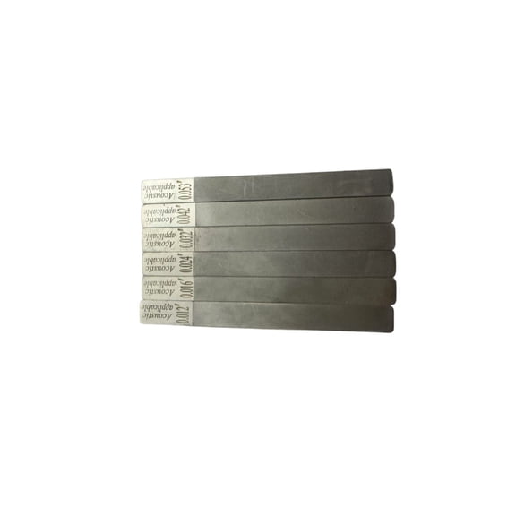 Premium Stainless Steel Nut File Set For Guitar Basses Neck Cleaning And Surfaces Refinements