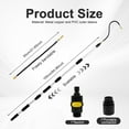 thumbnail image 3 of NUAHRHY Gutter Cleaning Tool Bendable Roofing Gutter Tool Easy to Fit Disassemble Gutter Cleaning Tool Safe Efficient Roofing Gutter Tool Flexible Easy to Use Gutter Cleaning Tool for Eaves, 3 of 8