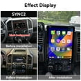 thumbnail image 4 of ZWNAV 14.4 inch Android 13 Car Radio for Ford F150 2015-2021 Stereo Replacement Tesla Style Multimedia Player Head Unit IPS Screen GPS Navigation, 4 of 11