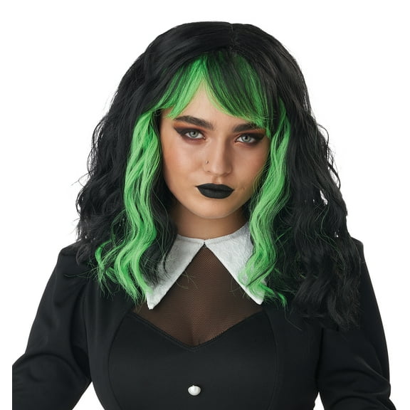 Cute N Crafty Adult Wig (Electric Green)
