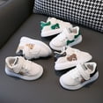 thumbnail image 3 of Zapatos para niños, zapatos de tabla de otoño para niños, zapatillas de panda para niñas, zapatos blancos, zapatos casuales para niños de 1 a 6 años, 3 of 5