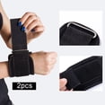 thumbnail image 3 of koolsoo 2Pcs Weight Lifting Straps Wrist Support Non Slip Adjustable Palm Protectors for, 3 of 9