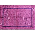 thumbnail image 1 of Ahgly Company Indoor Rectangle Abstract Pink Contemporary Area Rugs, 5' x 7', 1 of 4