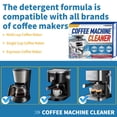 thumbnail image 4 of Tabletas de Limpieza para Cafeteras, Elimina Grasa y Aceite, Compatible con Cafeteras Autom&aacute;ticas, Semiautom&aacute;ticas, de C&aacute;psula y Tradicionales, 24 Tabletas, 4 of 7