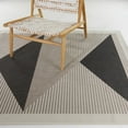 thumbnail image 5 of Balta Helidon Modern Geometric Indoor/Outdoor Area Rug 5'3" x 7' - Charcoal, 5 of 5