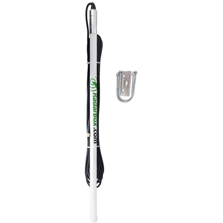 AirNav Radar UAT 978 MHz Outdoor Antenna With SMA Connector - 30 Ft Cable, 7dBi Gain, For ADS-B Receivers