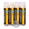 thumbnail image 1 of Bálsamo labial SPF, paquete de 4 de Earth's Daughter - Protector solar para labios SPF 15 Ingredientes orgánicos Sabor cítrico Cera de abejas Aceite de coco Vitamina E - Hipoalergénico Sin parabenos S, 1 of 5