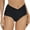 Black, variant on Ramiter Womens Swim Shorts Women Plus Size Swim Pants High Waist Swim Shorts Swimsuit Bottom Board Shorts Black,M