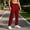 Red, variant on Men's Ice Silk Quick Dry Running Pants, Summer Mesh Breathable Elastic Waist Sports Travel Trousers with Zipper Pockets, Loose Fit Athletic Joggers Big and Tall Size S-3XL Red