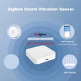 thumbnail image 3 of 4PCS Tuya ZigBee Smart Vibration Sensor Real Time Monitoring Door Window Detection Alarm Smart Home Security System, 3 of 6