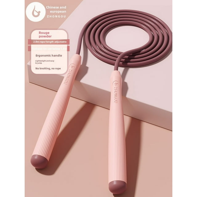 Pink K6 Speed Jump Rope for Women: Fitness-Designed for Adults & Students, Easy to Learn for Beginners to Pros, Effective Fat Loss Tool, Durable Material for Intense Workouts & Outdoor Sports Training