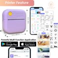 thumbnail image 6 of CTCMSP Sticker Printer Label Maker Machine,Bluetooth Inkless Printpods,Thermal Sticker Printer Perfect for Photos,Creative DIY,Study Notes,Pictures,Gift Supplies, 6 of 7