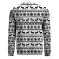 thumbnail image 5 of Telankuip 2025 Christmas Sweatshirts for Men Funny Crew Neck Pullovers Long Sleeve Christmas Print Retro Santa Claus Tops Warm Comfortable Fitted Casual Workout Sweatshirt White2 L, 5 of 7