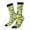 2 Black-1, variant on Lemon Seamless Pattern Oil Painting Effect Print Adult Socks for Men & Women,Calf Socks, Ankle Socks,Boots Socks,Breathable Casual Sock,Unisex Crew Socks