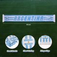 thumbnail image 2 of Bufanda NIZAPT 2026 fan de fútbol de Argentina 142 x 18 cm, 2 of 6