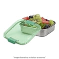 thumbnail image 4 of Contenedor Smash Cuadrado Acero Tapa Plástico 600ml, 4 of 4