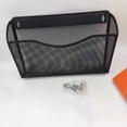 thumbnail image 2 of Wall Mount File Holder (1pcs) Document Holder File Organizer, Metal Mesh, Black, 2 of 4