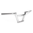thumbnail image 1 of Manubrio BMX Zx de fierro plateado 650mm, 1 of 3