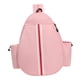 thumbnail image 5 of Bolso de la raqueta de tenis bolsa de carro de transporte ligero con soporte de botella de agua organizador de cremallera suave mochila de Rosa, 5 of 8